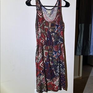 Lucky Brand Geometric Mini Dress